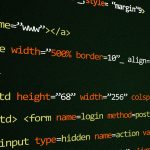 Close-up of HTML code lines highlighting web development concepts and techniques.